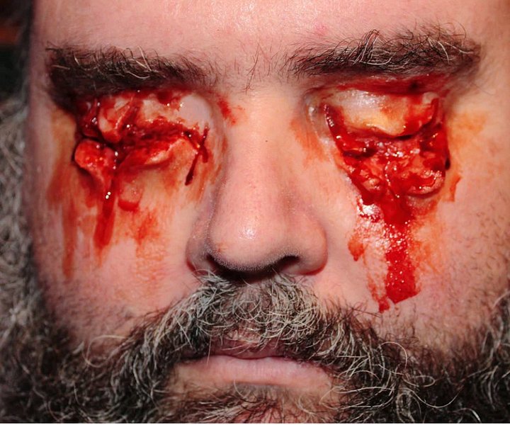 Jess FX - Appliance - Silicone Gouged Out Eyes Prosthetic product image (1)