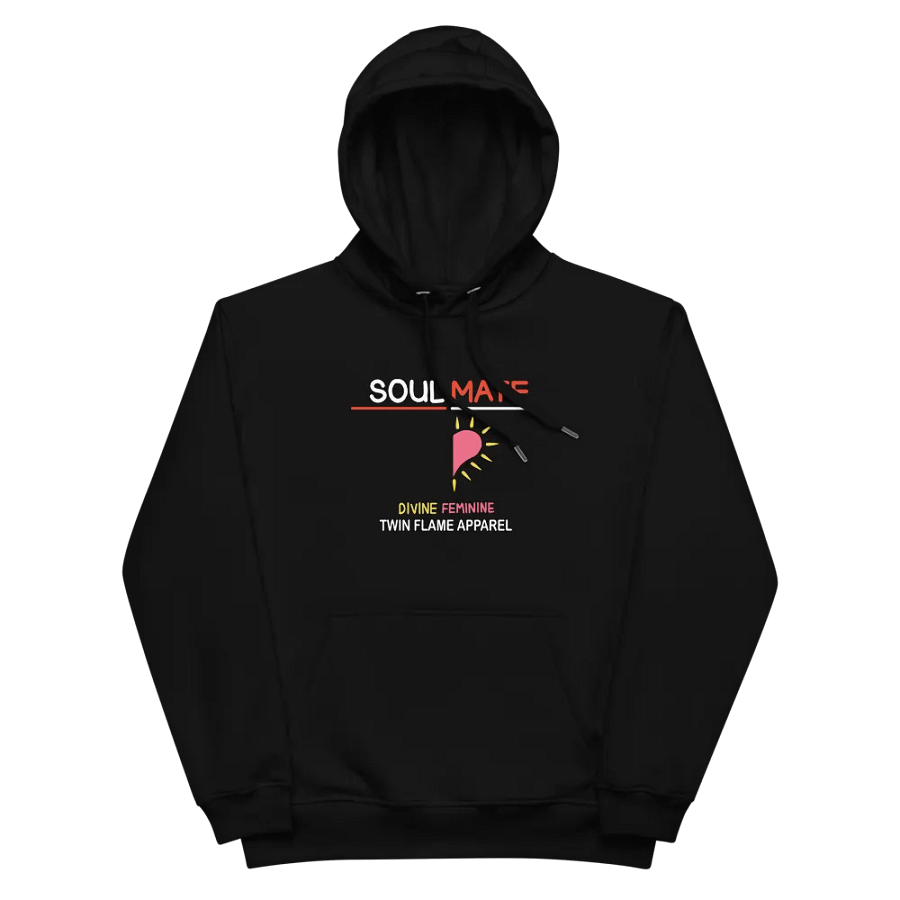 'Soul Mate - Divine Feminine' Premium Organic Cotton Eco Hoodie product image (2)