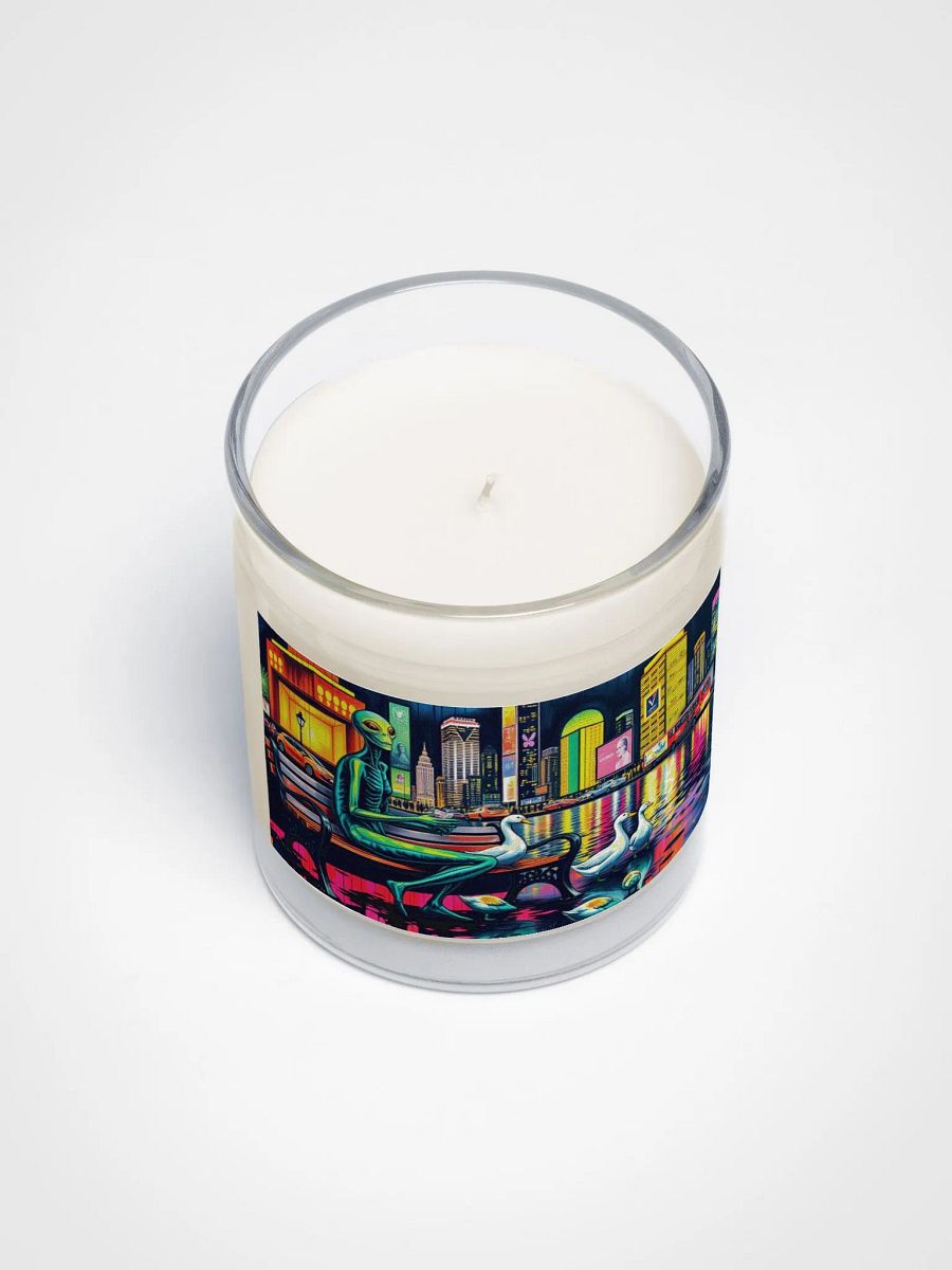 Neon City Alien Soy Candle product image (3)