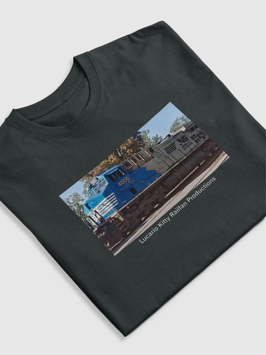 NS Blue Flamethrower T-Shirt product image (5)