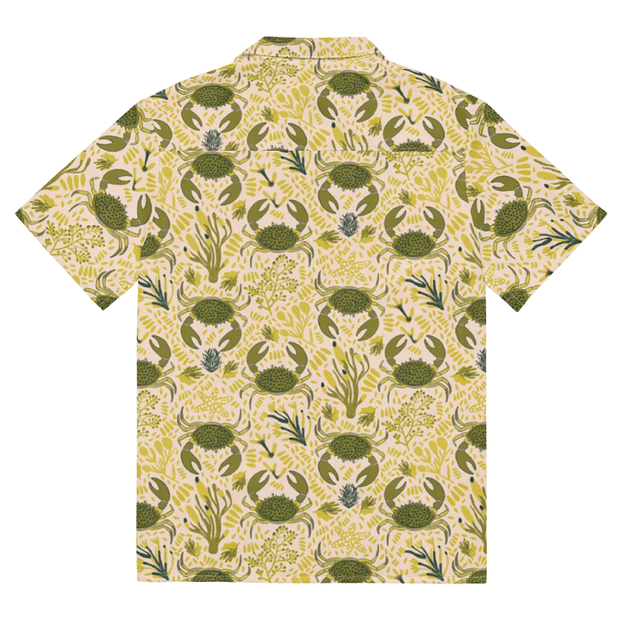 Tropical Crab Paradise Hawaiian Shirt product image (11)