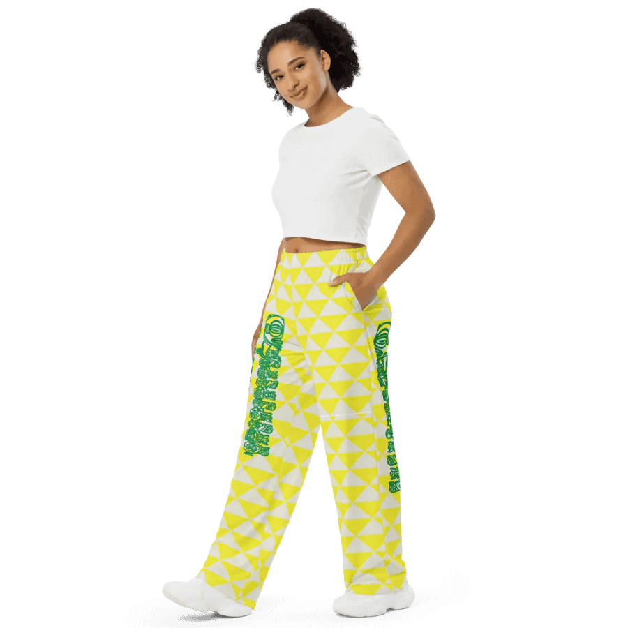 Spiral TIKI Unisex Wide-Leg Pants product image (10)