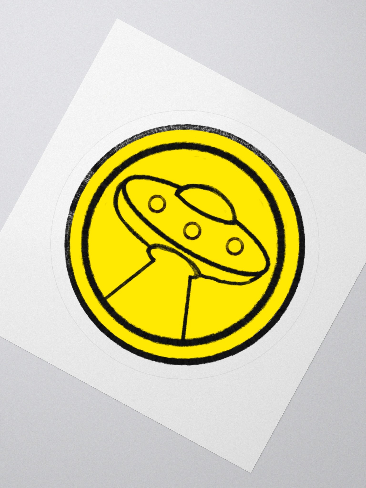 Cosmic Visitor Kiss Cut Stickers product image (4)