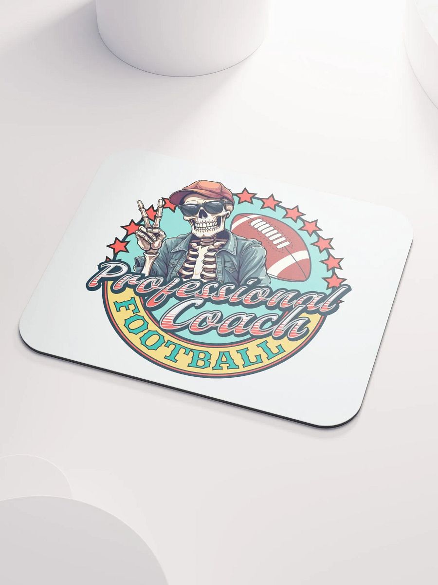 Professional Coach Skeleton Football Mouse Pad product image (3)