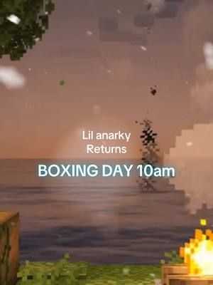 MINECRAFT SURVIVAL - BOXING DAY 10am #foryou #fyp #minecraft #streaming 