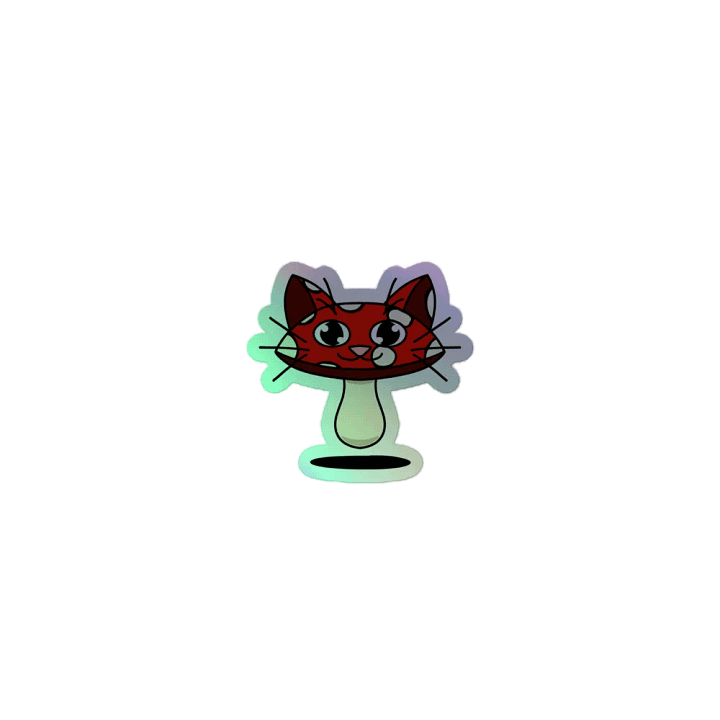 Meowshie🍄 - Holo Sticker product image (1)