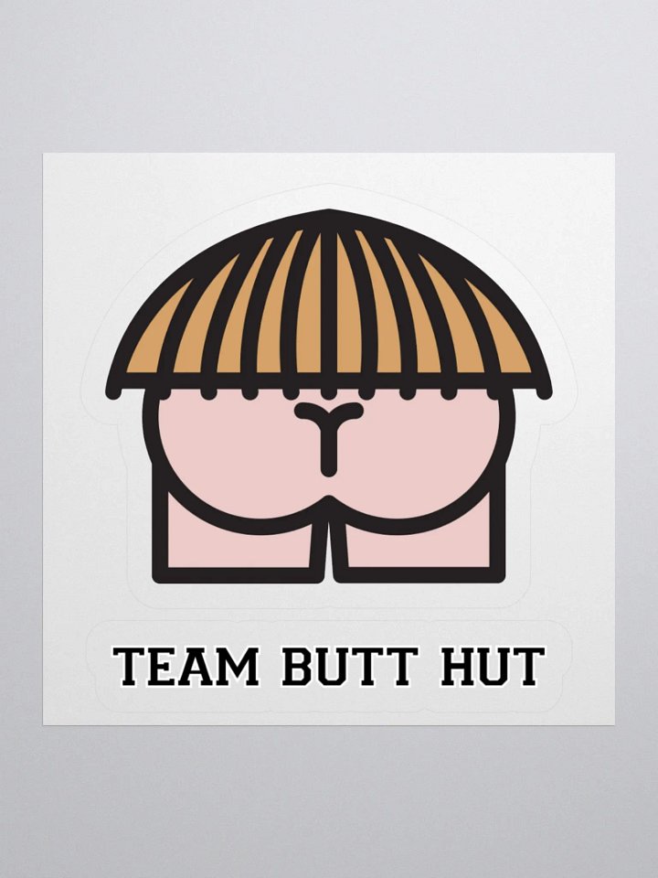 Butt Hutt Sticker product image (1)