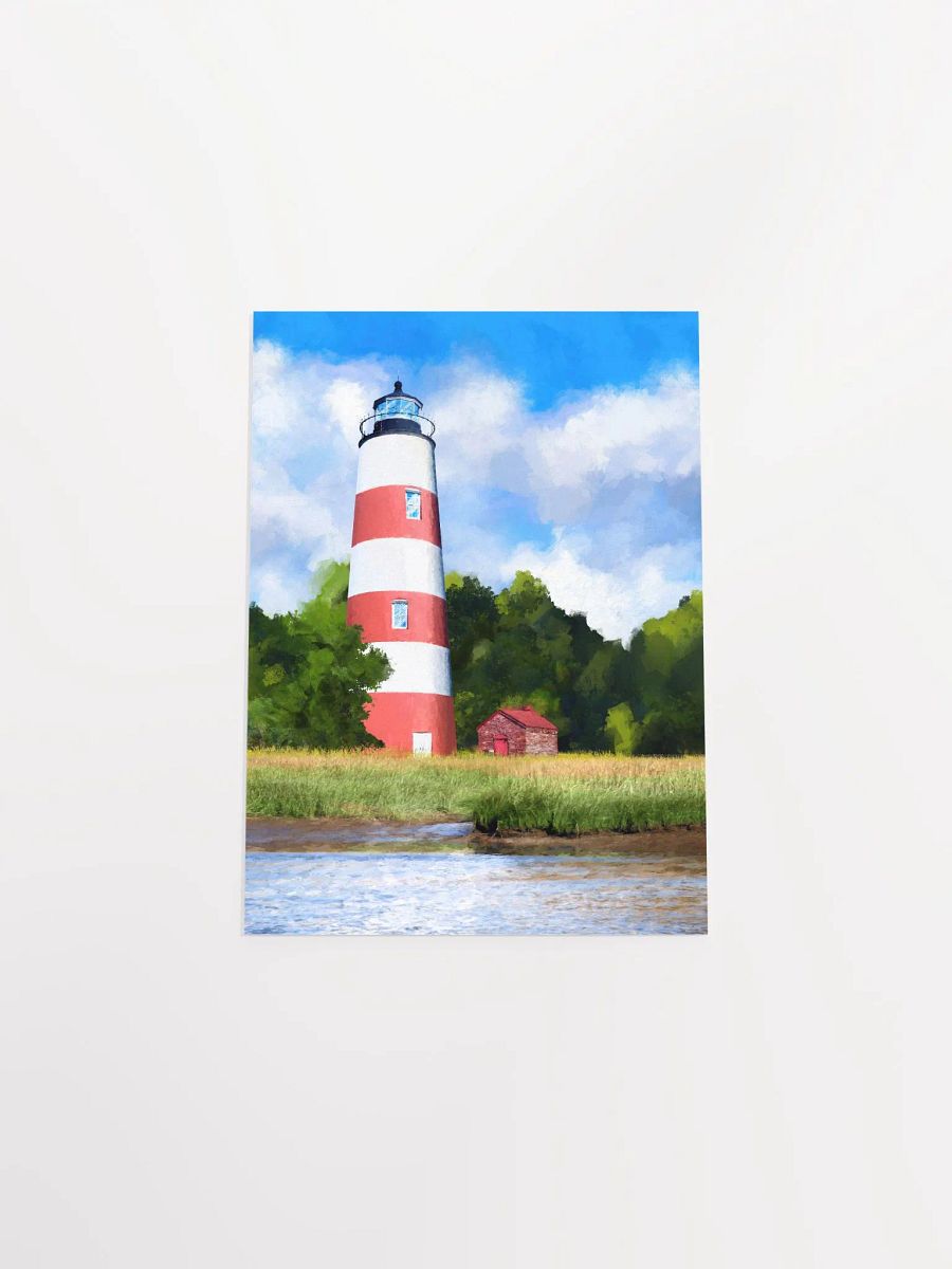 Sapelo Island Lighthouse – Georgia Coast Matte Poster product image (34)