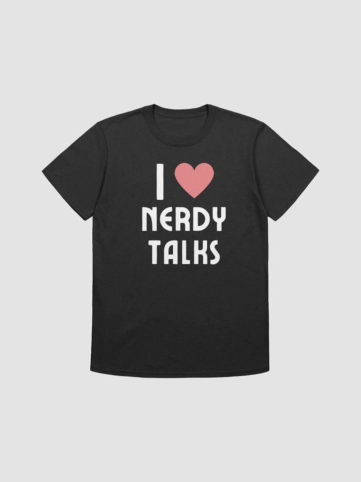 "I Love Nerdy Talks" - Introvert Party Shirts for Men and Women product image (1)