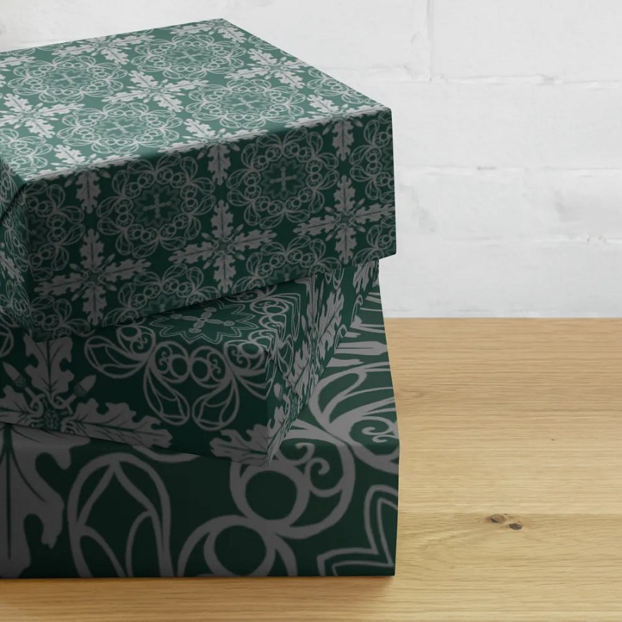 Oak Leaf Wrapping Paper product image (10)