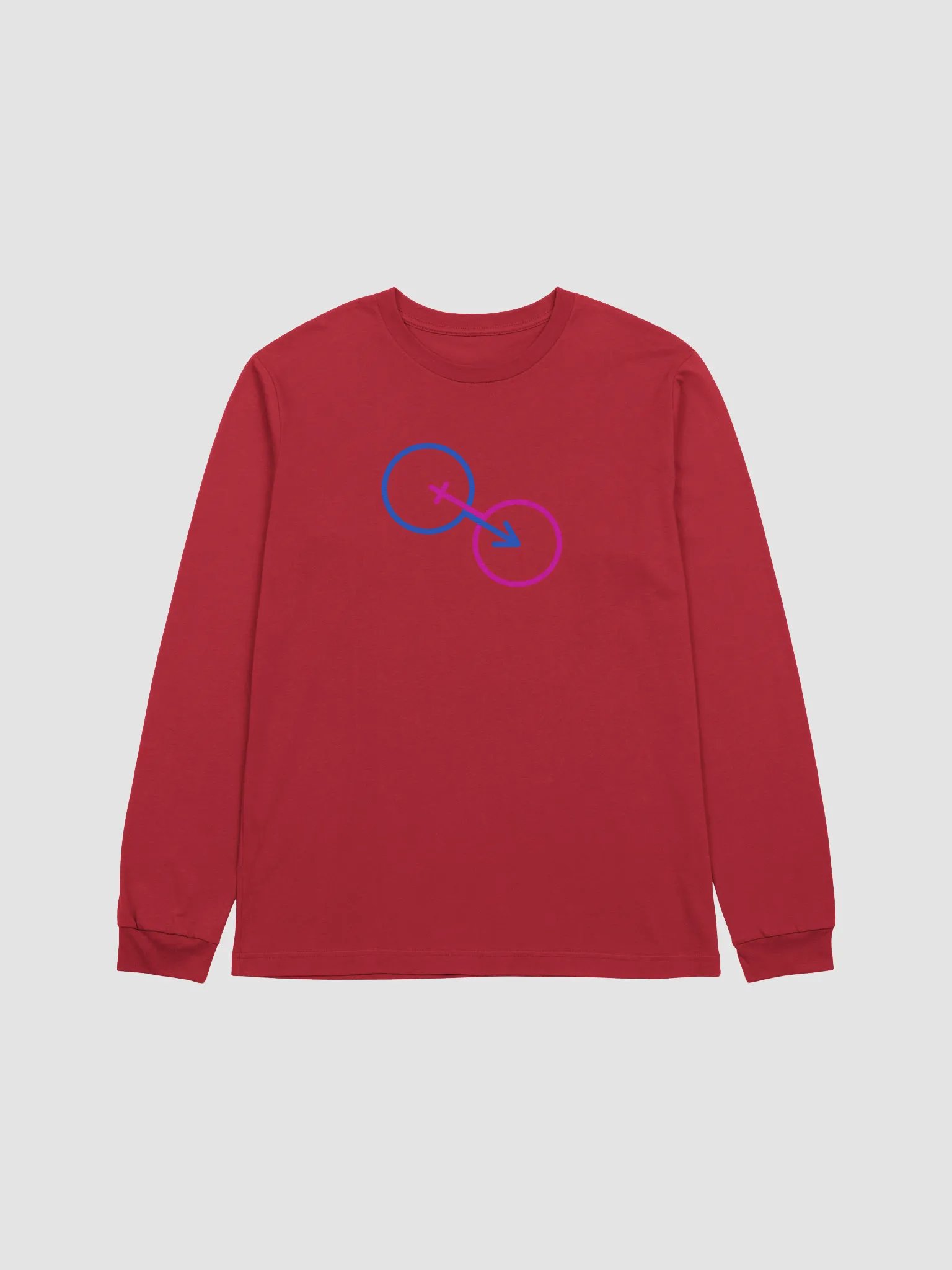 Male & Female Love Long Sleeve Tee product image (1)