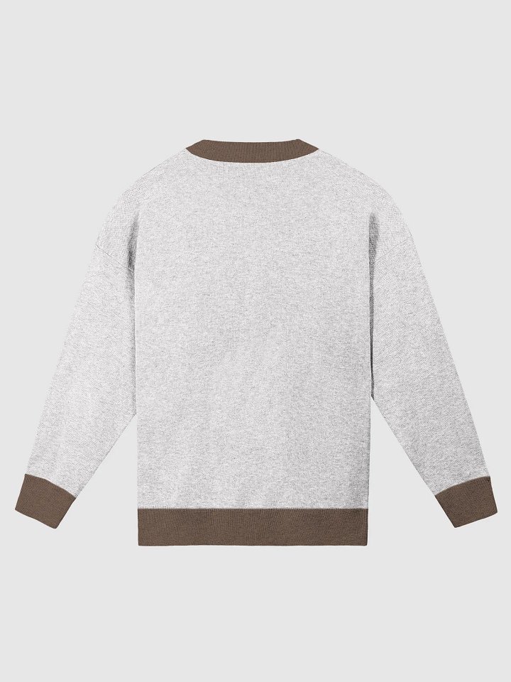 Cozy Jacquard Knit Crewneck Sweater product image (6)