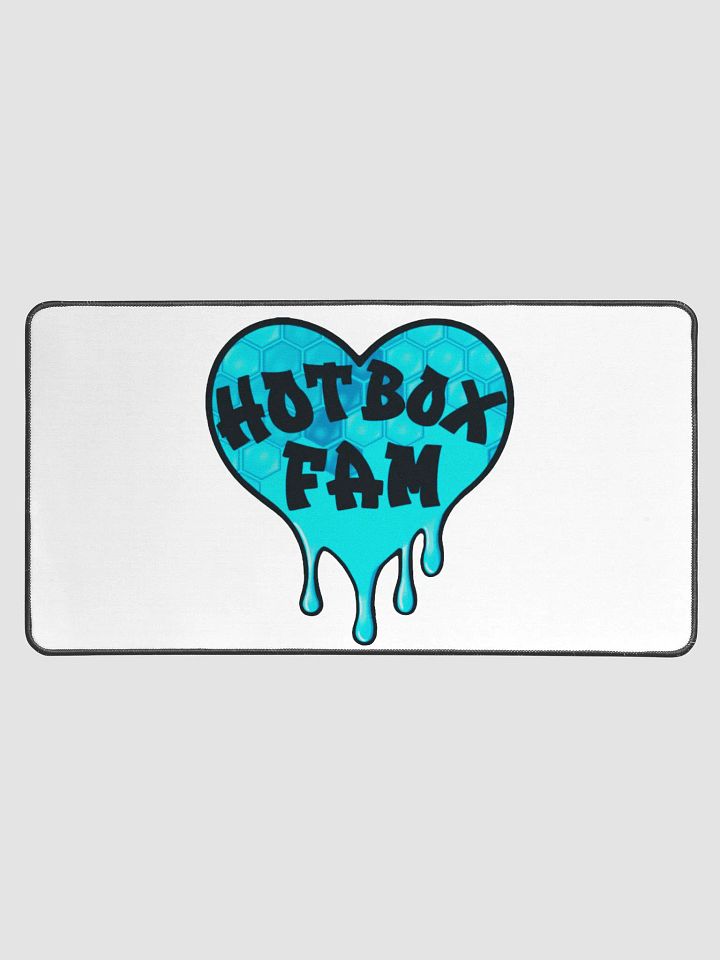 HOT BOX FAM BLUE LOGO DESK MAT product image (1)