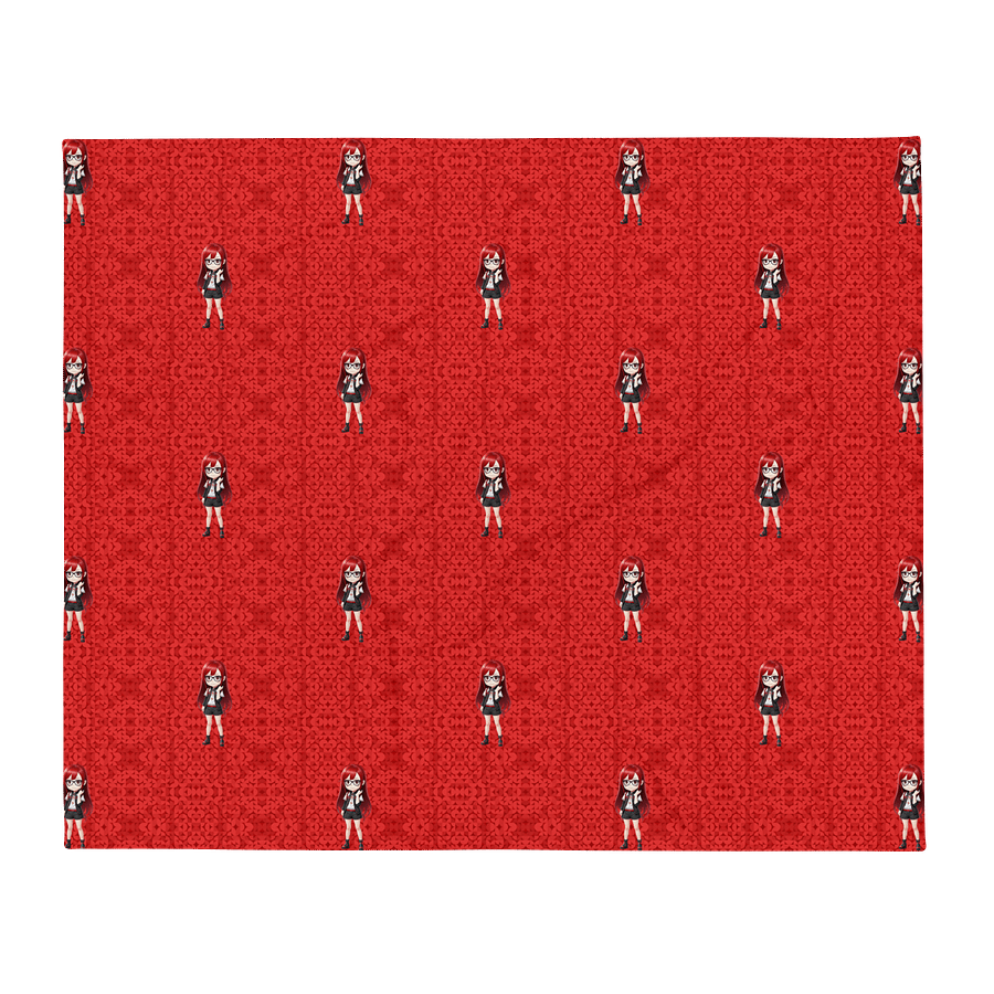 (Red CHIBI) K Throw Blanket product image (1)
