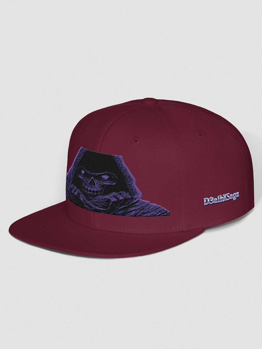 D3a1hXSaga SnapBack – Night Drive Reaper - Burgundy Maroon Edition product image (3)