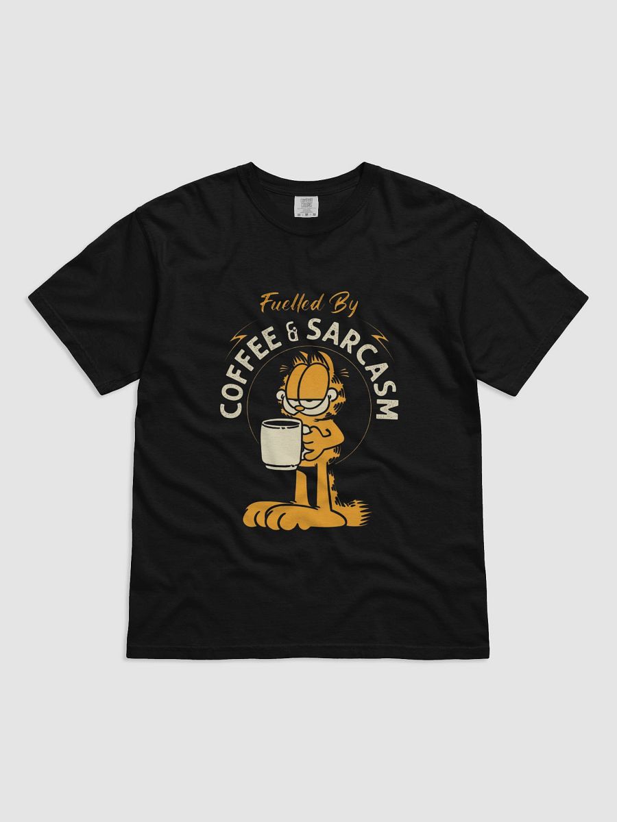 Sarcastic Feline Coffee Lover Tee product image (1)