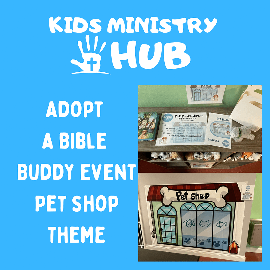 Adopt a Bible Buddy Event - Pet Shop Theme product image (1)