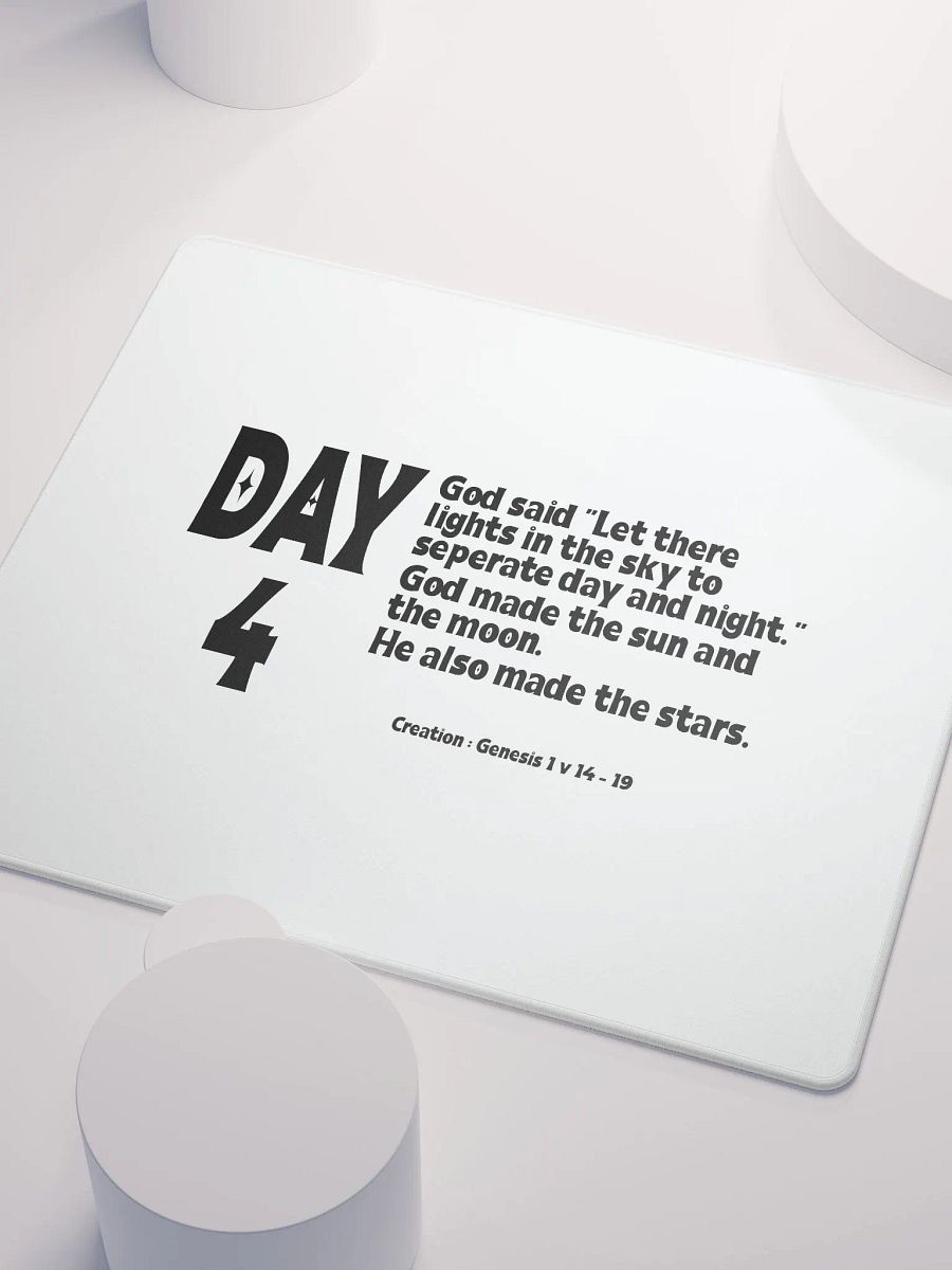 CREATION: DAY 4 Christian, Jesus, faith, God, Bible, Christianity, Jesus Christ, religion, Bible Verse, Love product image (5)