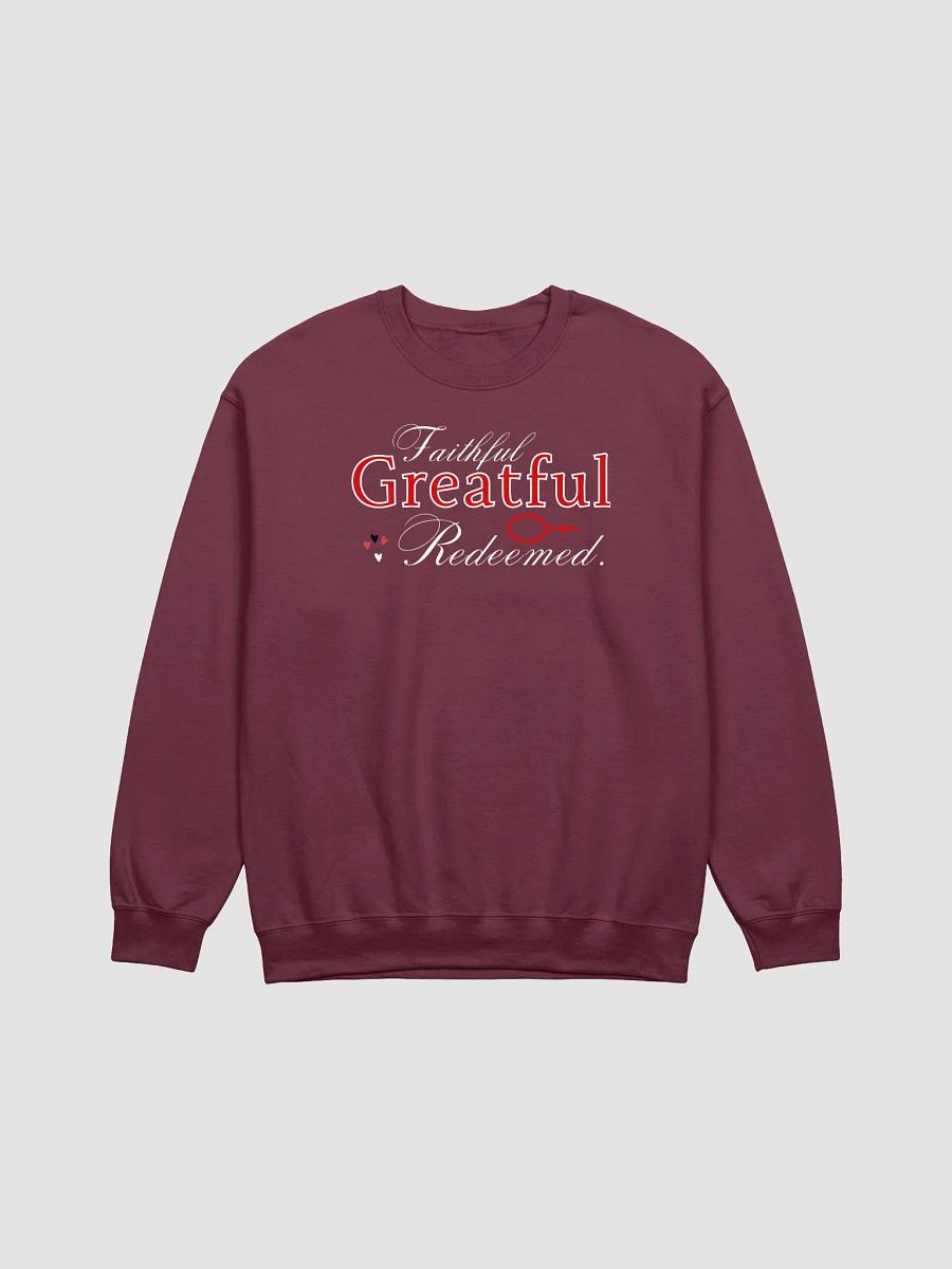 Faithful, Grateful , Redeemed Gildan Sweater product image (2)