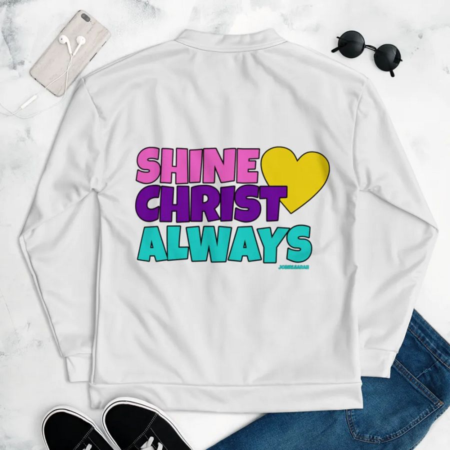 Shine Heart bomber jacket product image (7)