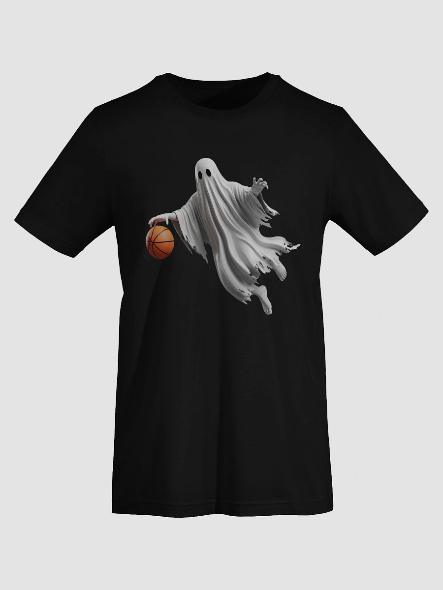 Spooky Hoops Ghost Basketball T-Shirt product image (26)