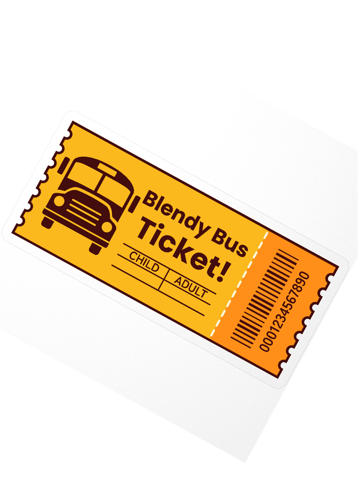 Blendy Bus Ticket product image (2)