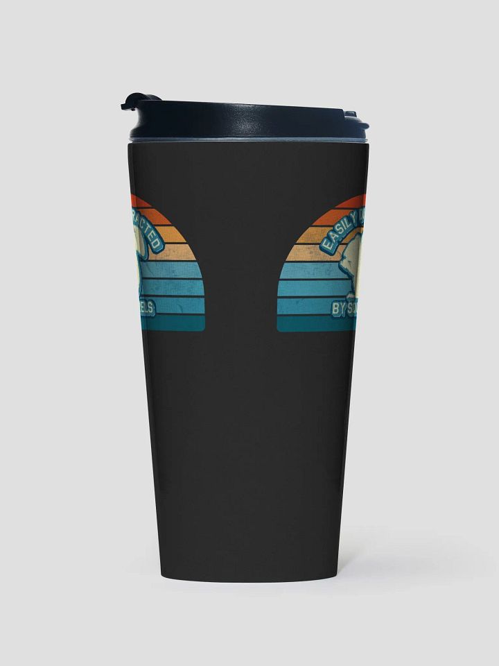 Retro Easily Distracted Travel Mug product image (1)
