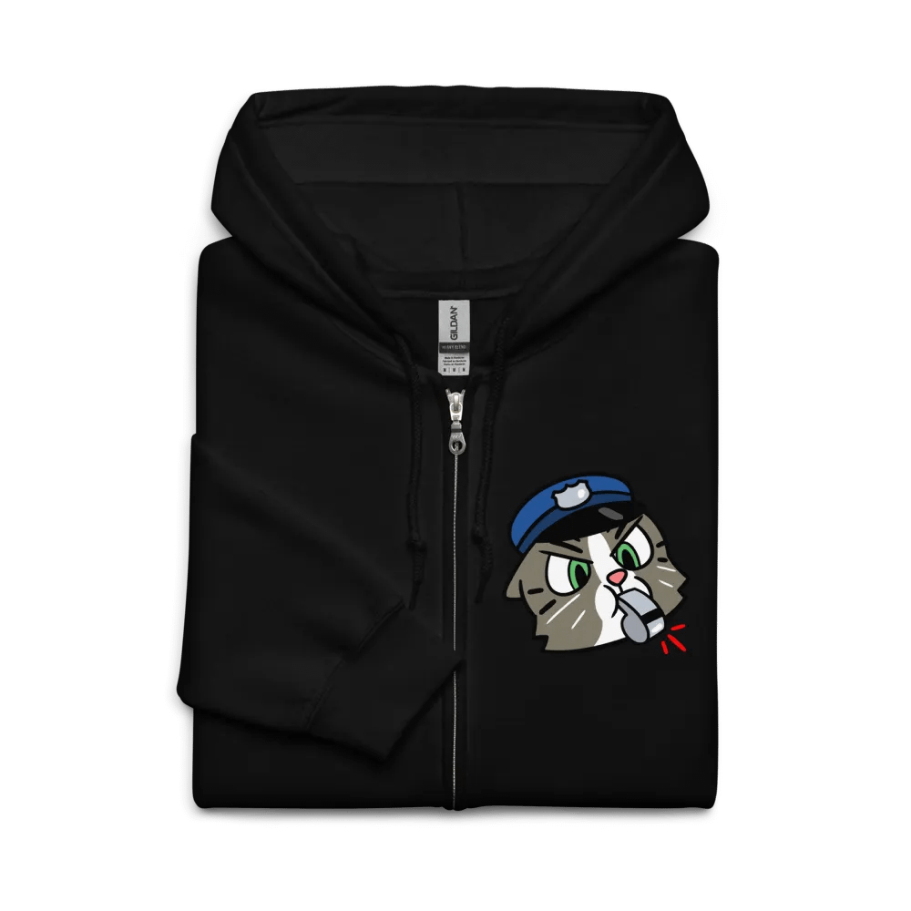 Officer Kitty Cat Hoodie product image (6)