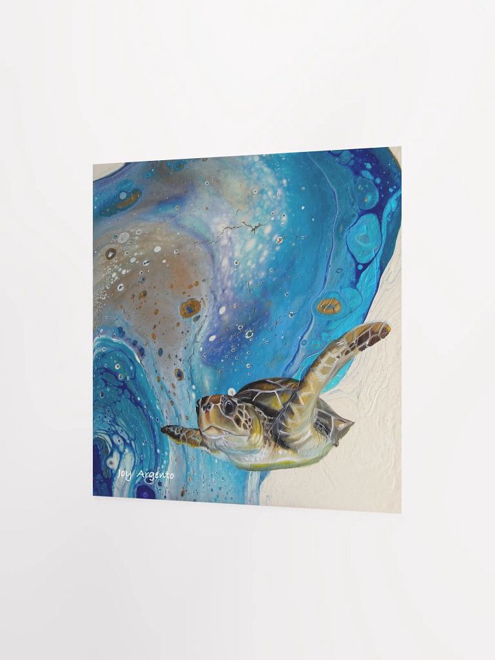 Sea Turtle Blue Print product image (3)