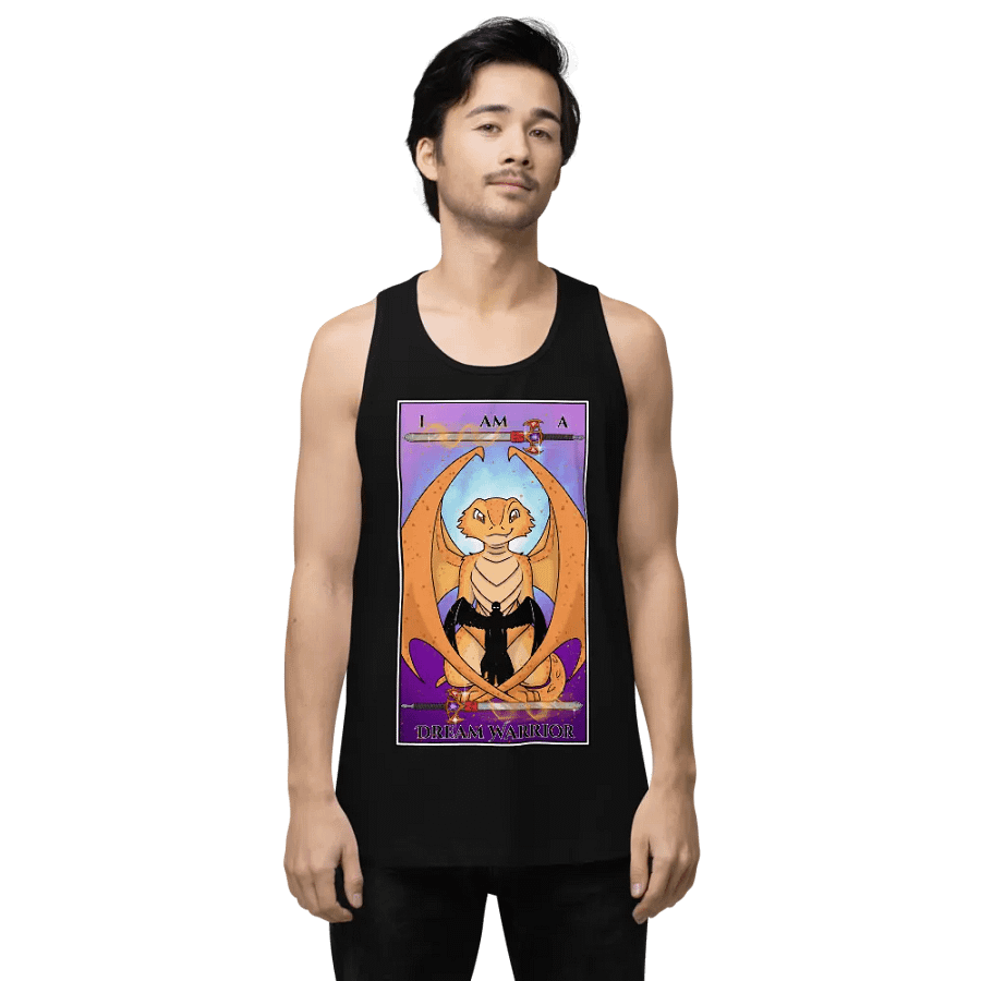 Day of the Dragon Tarot Card Tank Top product image (1)