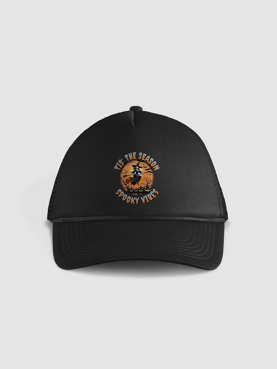 Tis The Season Spooky Vibes Foam Trucker Hat product image (1)