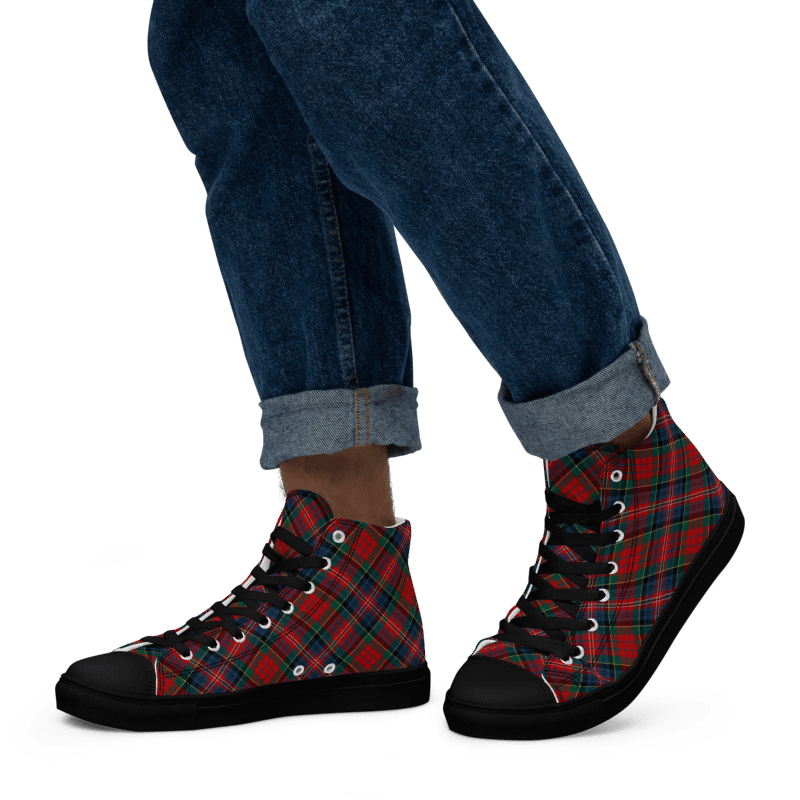 MacPherson Tartan Men's High Top Shoes product image (5)