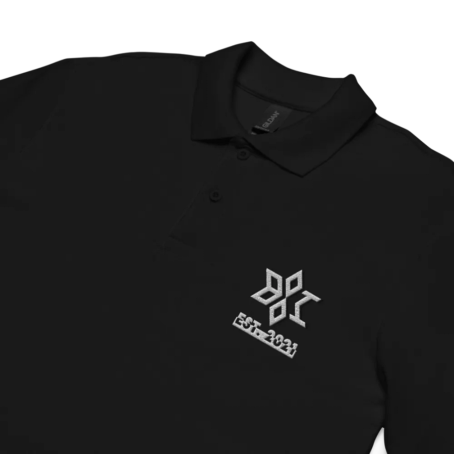 Unisex Relaxed-Fit Pique Cotton Polo Shirt | Est. 2021 product image (11)