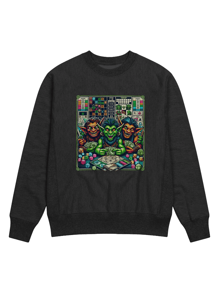 Green Bay Goblins "Game Night" Crewneck Sweater product image (1)