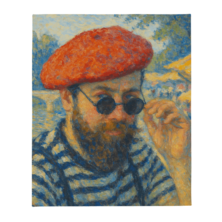 The Frenchman - BLANKET (Multiple Sizes) product image (1)