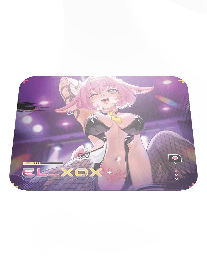 el_XoX Nightclub Bunny Mouse Pad product image (2)
