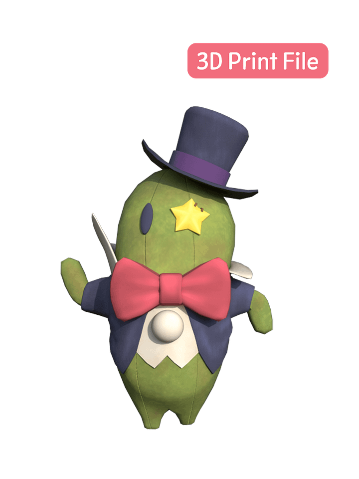 [3d printer file] Senorita Sabotender product image (1)