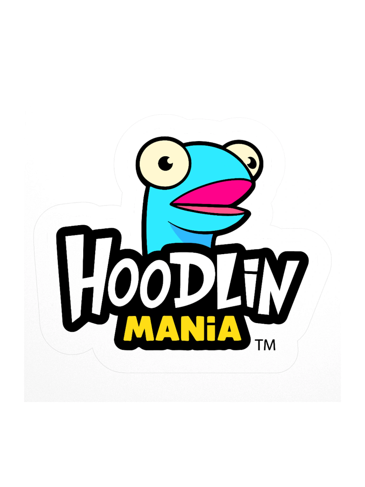 Hoodlin Mania Logo Sticker product image (3)