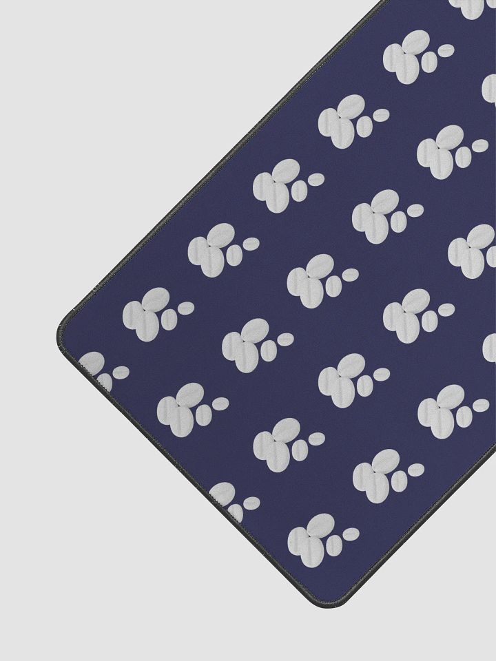 Dark Blue They Are Coffee Beans I Swear! Desk Mat product image (1)