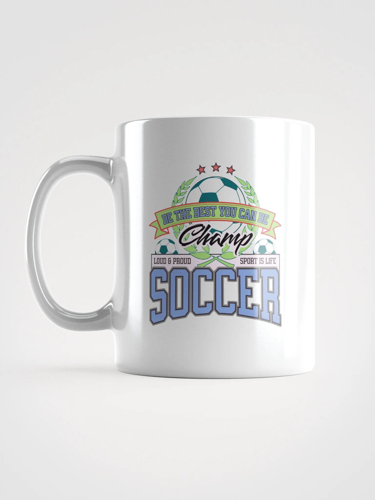 Champ Soccer Motivational Mug product image (1)