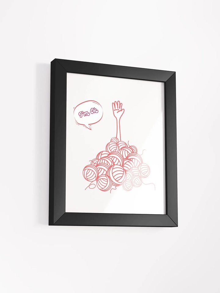 Yarn Avalanche Art Print product image (10)