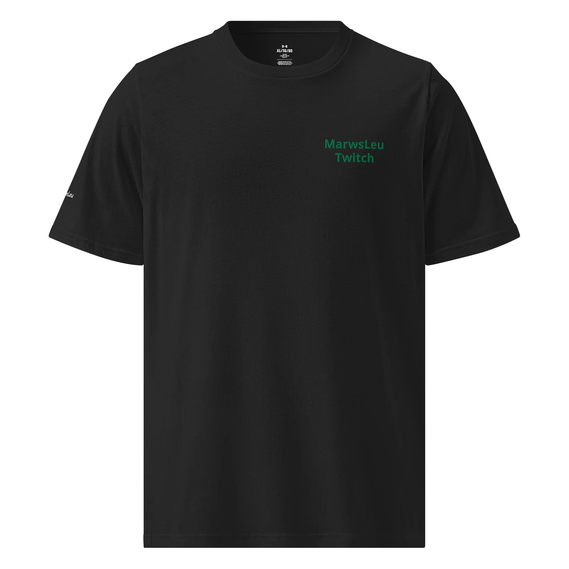 Twitch Green Font Athletic Tee product image (1)