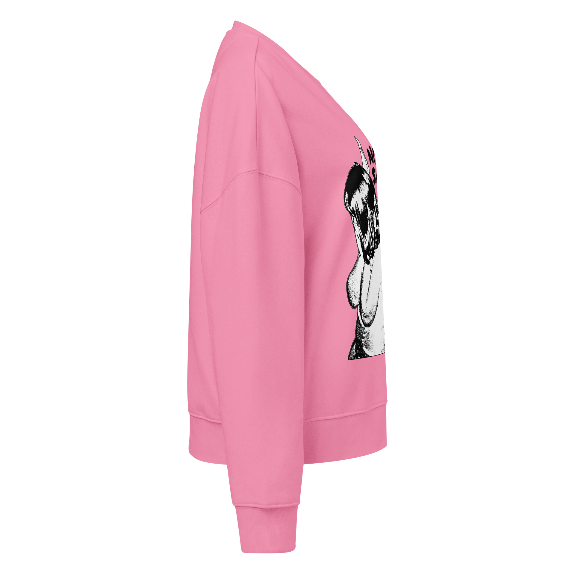 "NO SIGN" women's boxy crewneck product image (9)