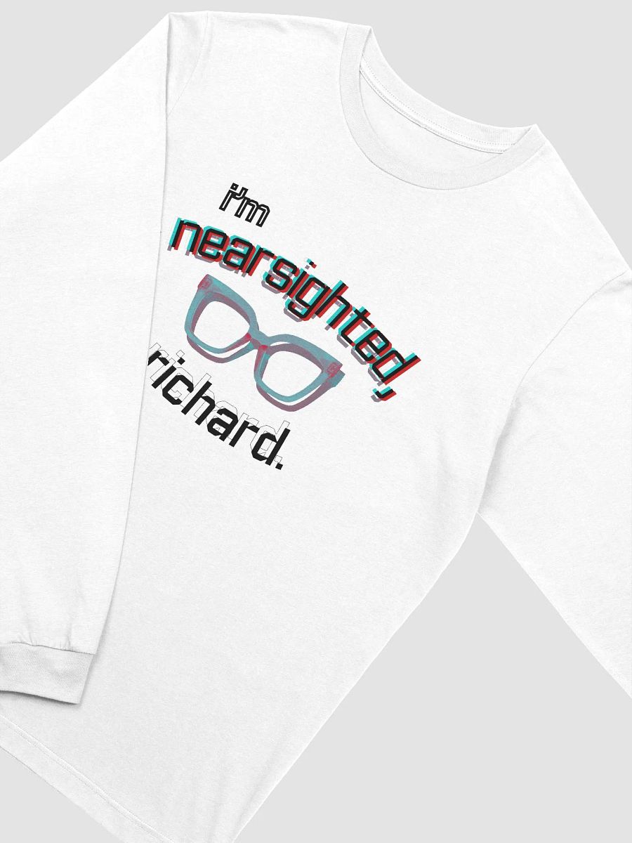 I'M NEARSIGHTED, RICHARD supersoft long sleeve tee product image (15)