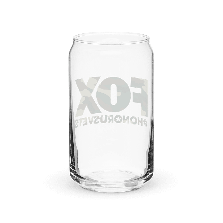 LIMITED EDITION FOX U.S.VETS CAN-SHAPED GLASS product image (2)