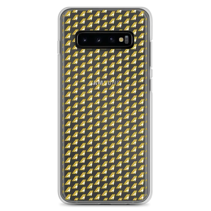 Clear Case for Samsung® - Two-Tone Gold Tailfin Design product image (7)