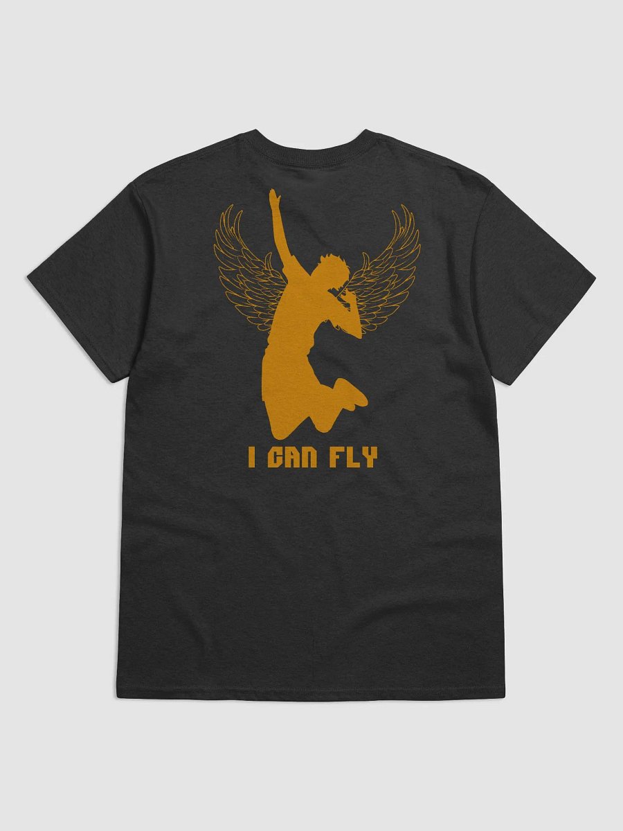 Hinata 'I Can Fly' Black Tee - Back product image (1)