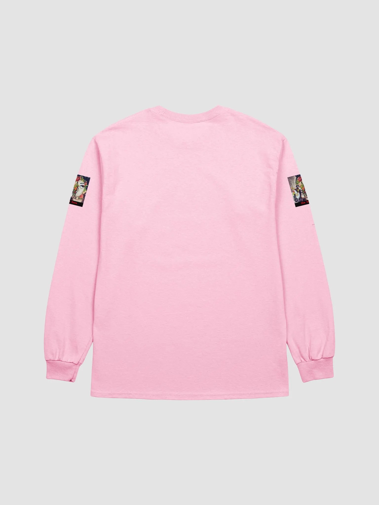 The Rose Long Sleeve Pink Tee product image (2)