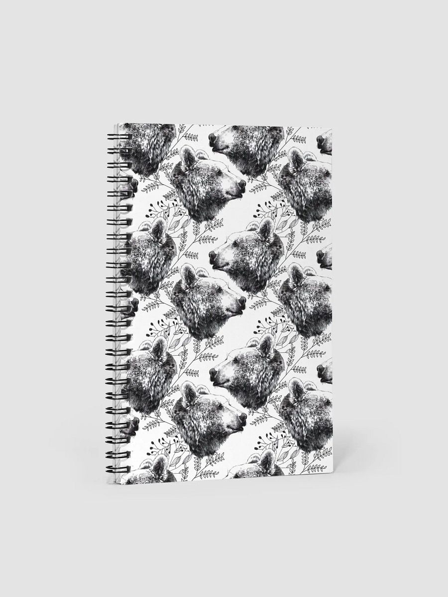 Bear Heads Spiral Notebook product image (1)
