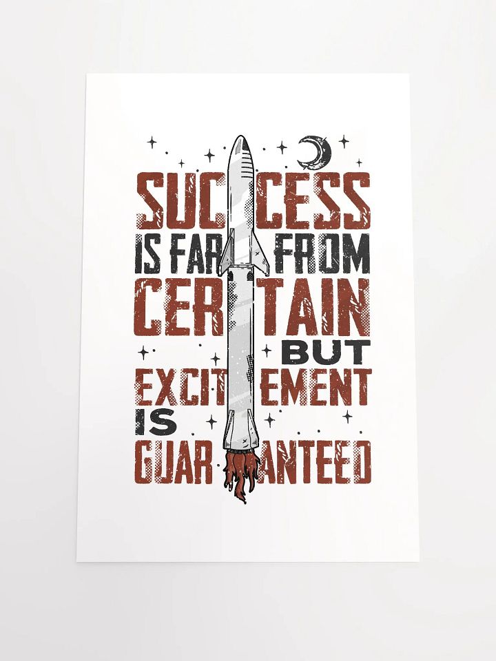 Excitement Guaranteed Poster product image (2)